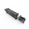 China manufacturer 3" Bore Welded Female Clevis Hydraulic Cylinder double acting piston cylinder