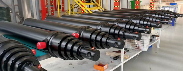 Factory Price Parker Style Pin To Pin Mounting Telescopic Hydrocylinder For Lifting