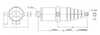 Factory Price Parker Style Pin To Pin Mounting Telescopic Hydrocylinder For Lifting