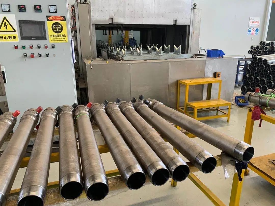 telescopic cylinder for tipping trailer