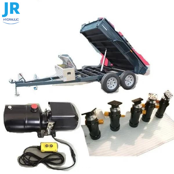 Telescopic Hydraulic Cylinder For Tipper Trailer