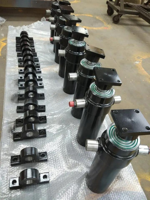 Telescopic Hydraulic Cylinder For Tipper Trailer
